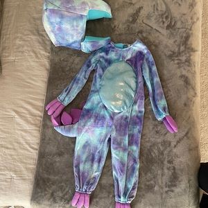 Pottery Barn Kids Purple and Blue Dinosaur Costume